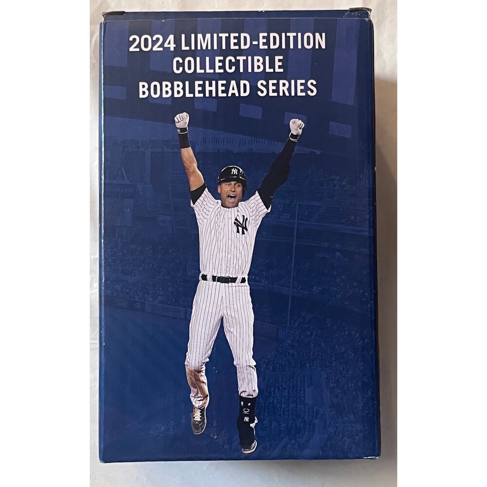 2024 Derek Jeter Bobblehead #4 TikTok NY Yankees Limited Edition w/ Box - Picture 5 of 11